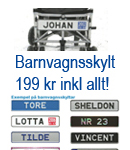 barnvagnsskylt barnvagnskylt